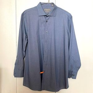 Perry Ellis Premium 100% Cotton Slim Fit Shirt